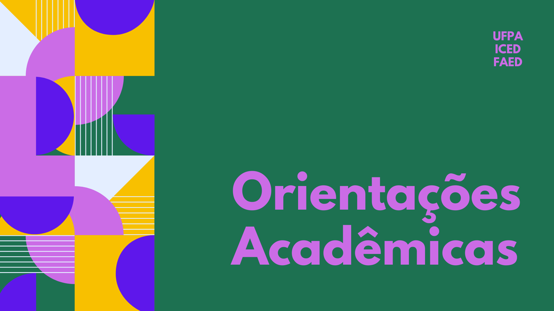 Orientações Acadêmicas 